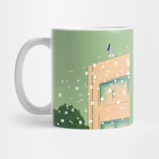 Girl on top Mug